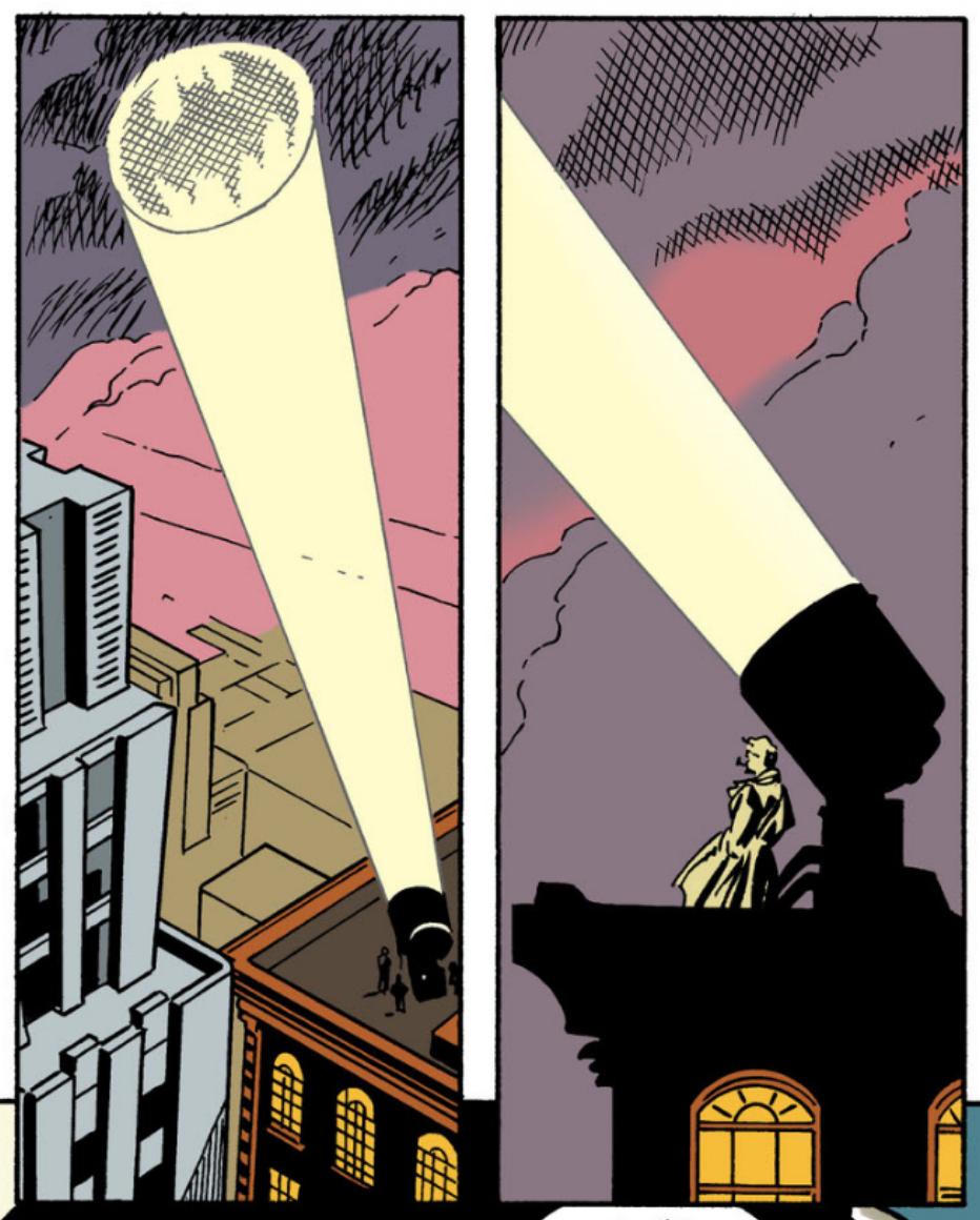 Comic book panel